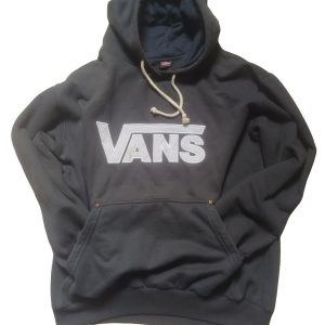 Moletom Canguru Vans Original – Big Logo (Excelente Estado)
