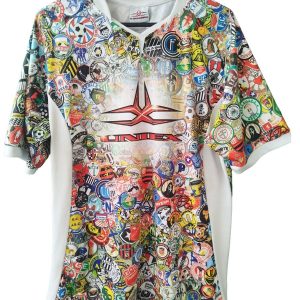 CAMISA VÁRZEA RAIZ COM ESCUDOS DA QUEBRADA TAMANHO M